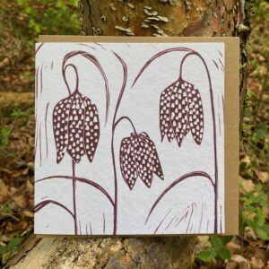 Fritillaries Card